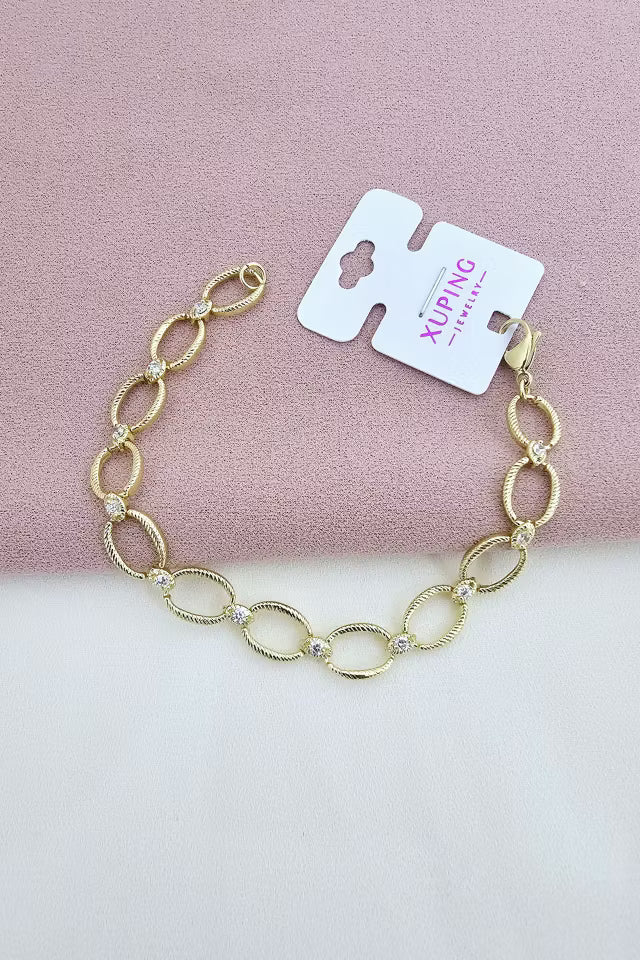 Xuping, sten, ring armband