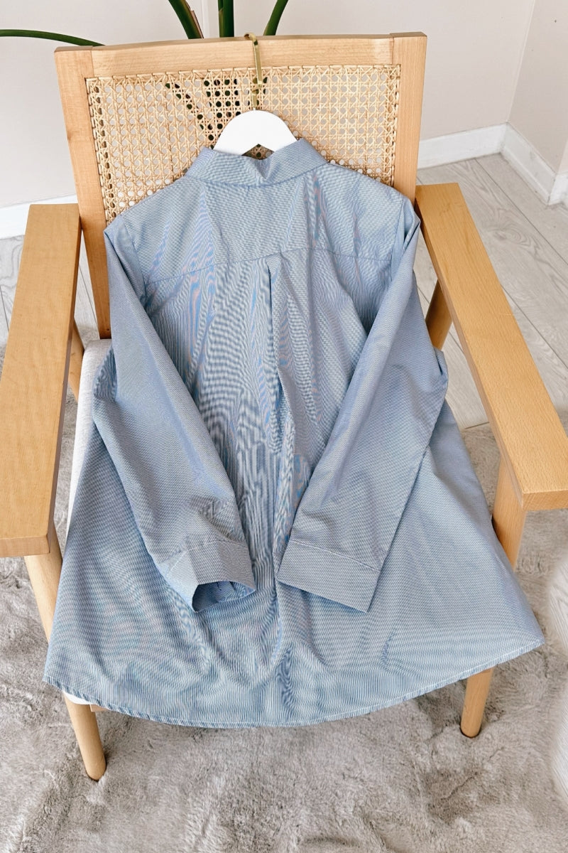 Patika marinblå skjorta