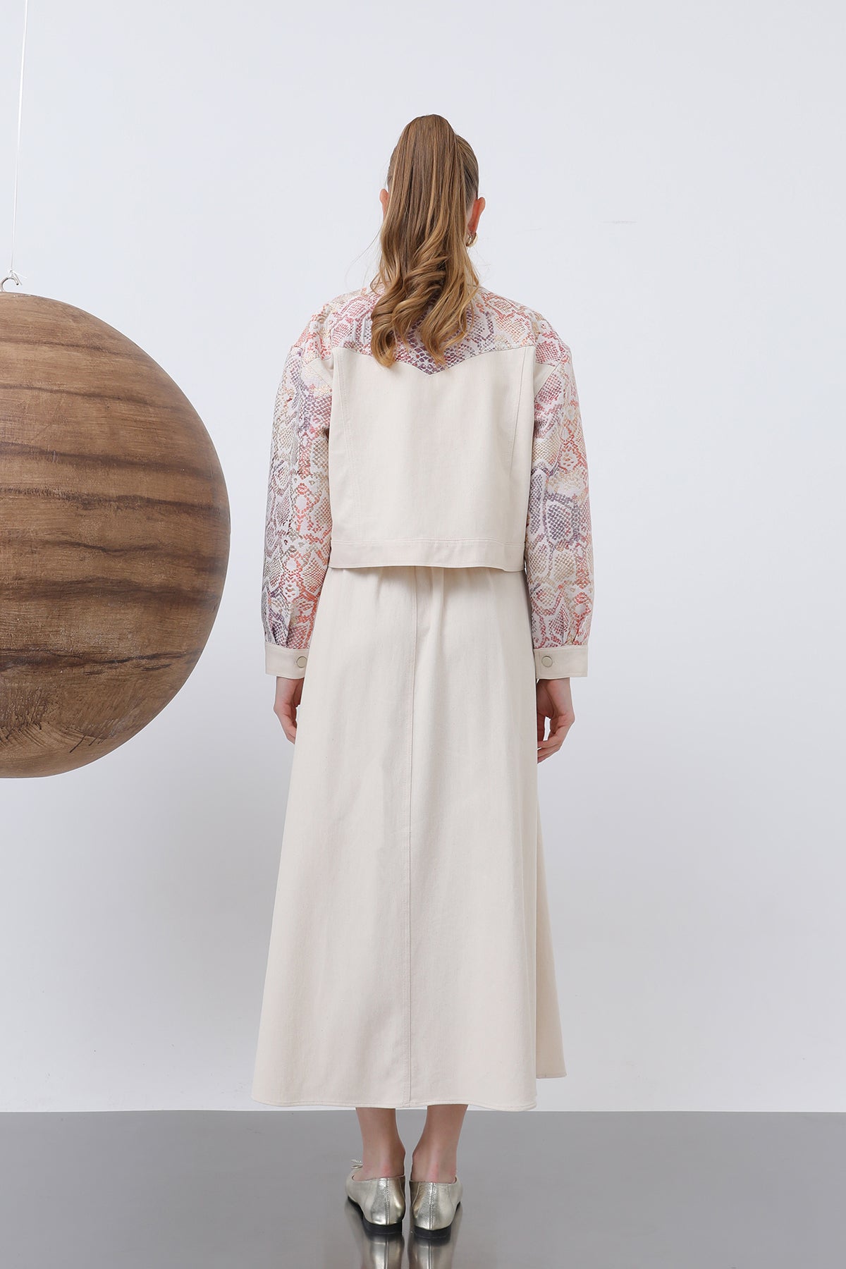 Puane Kjol- Jacka Set