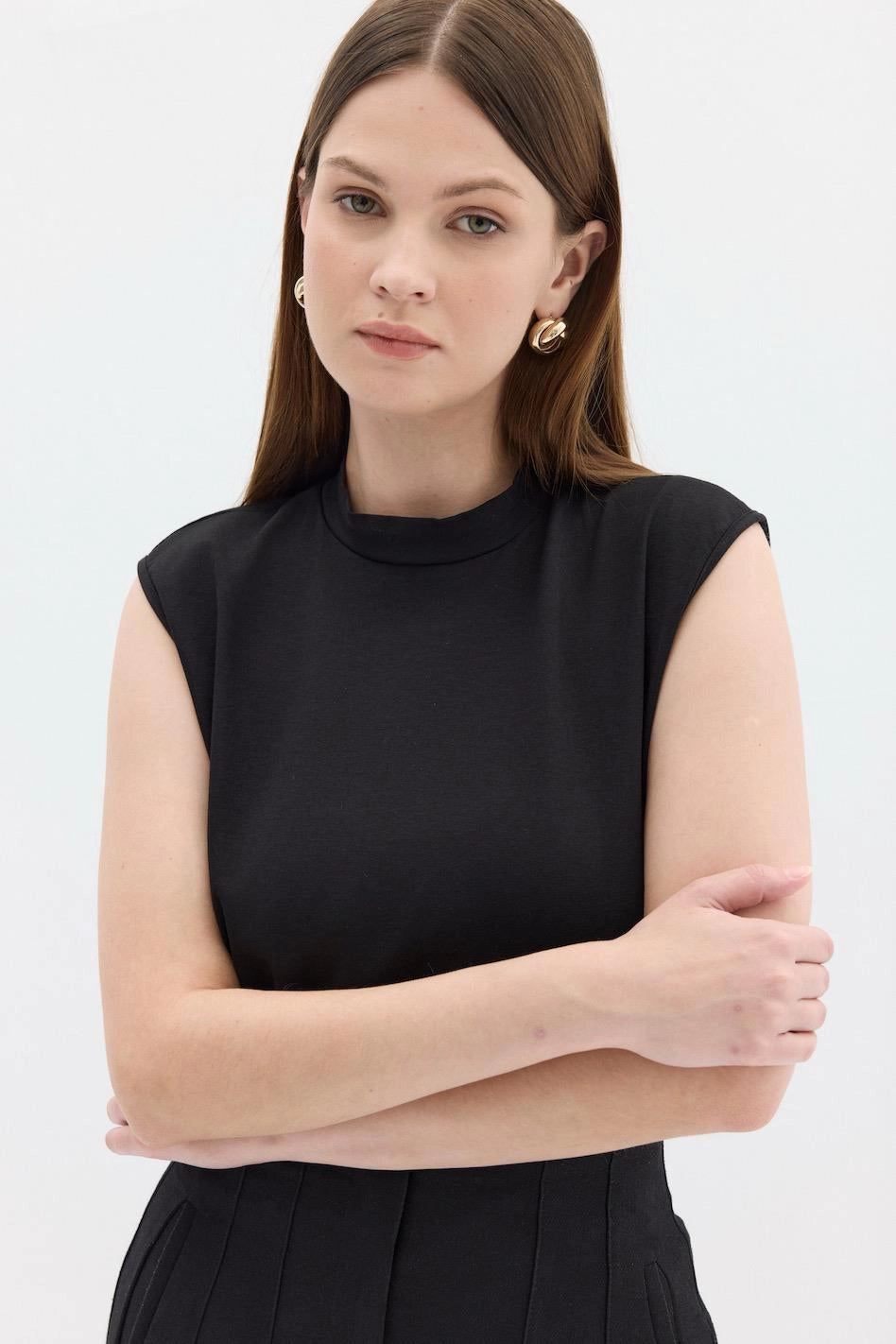 Nollärmad Bodysuit Svart