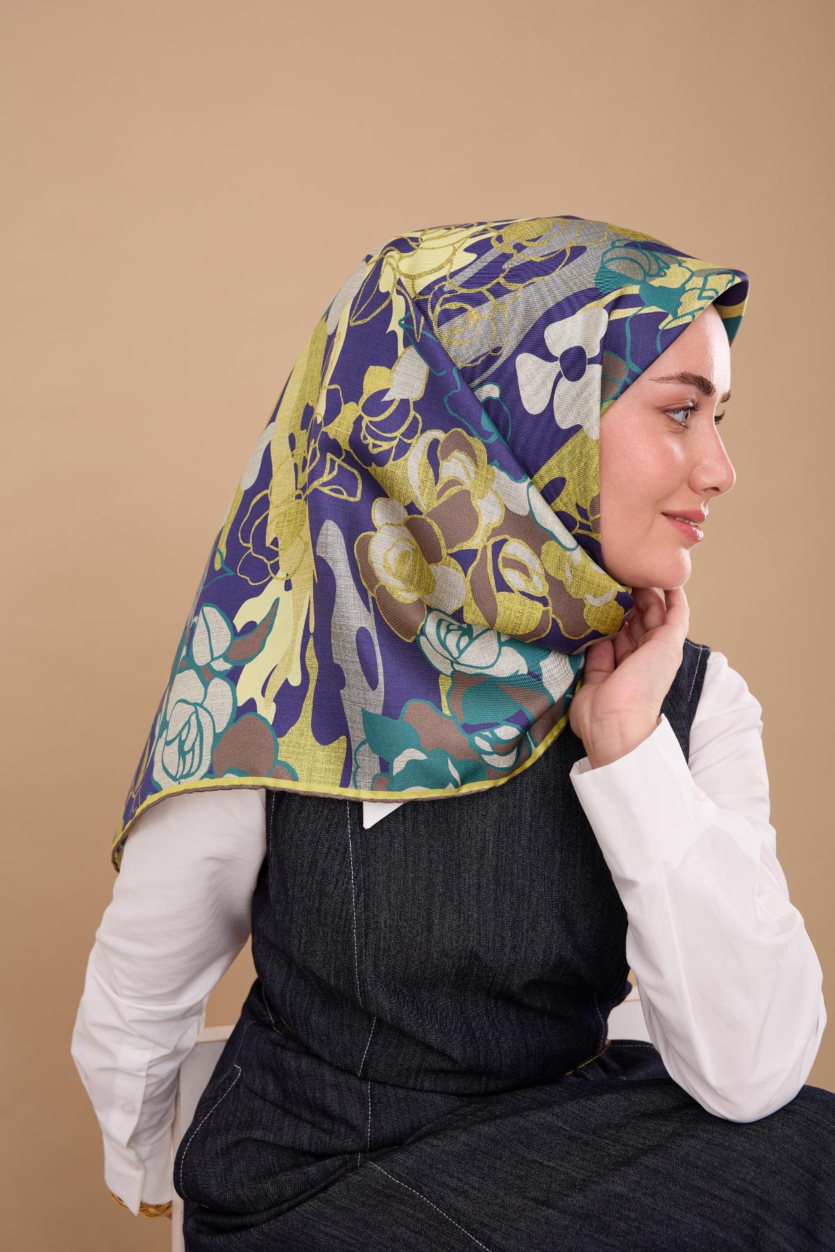 Silk Home Twill Sidenscarf 11483-41
