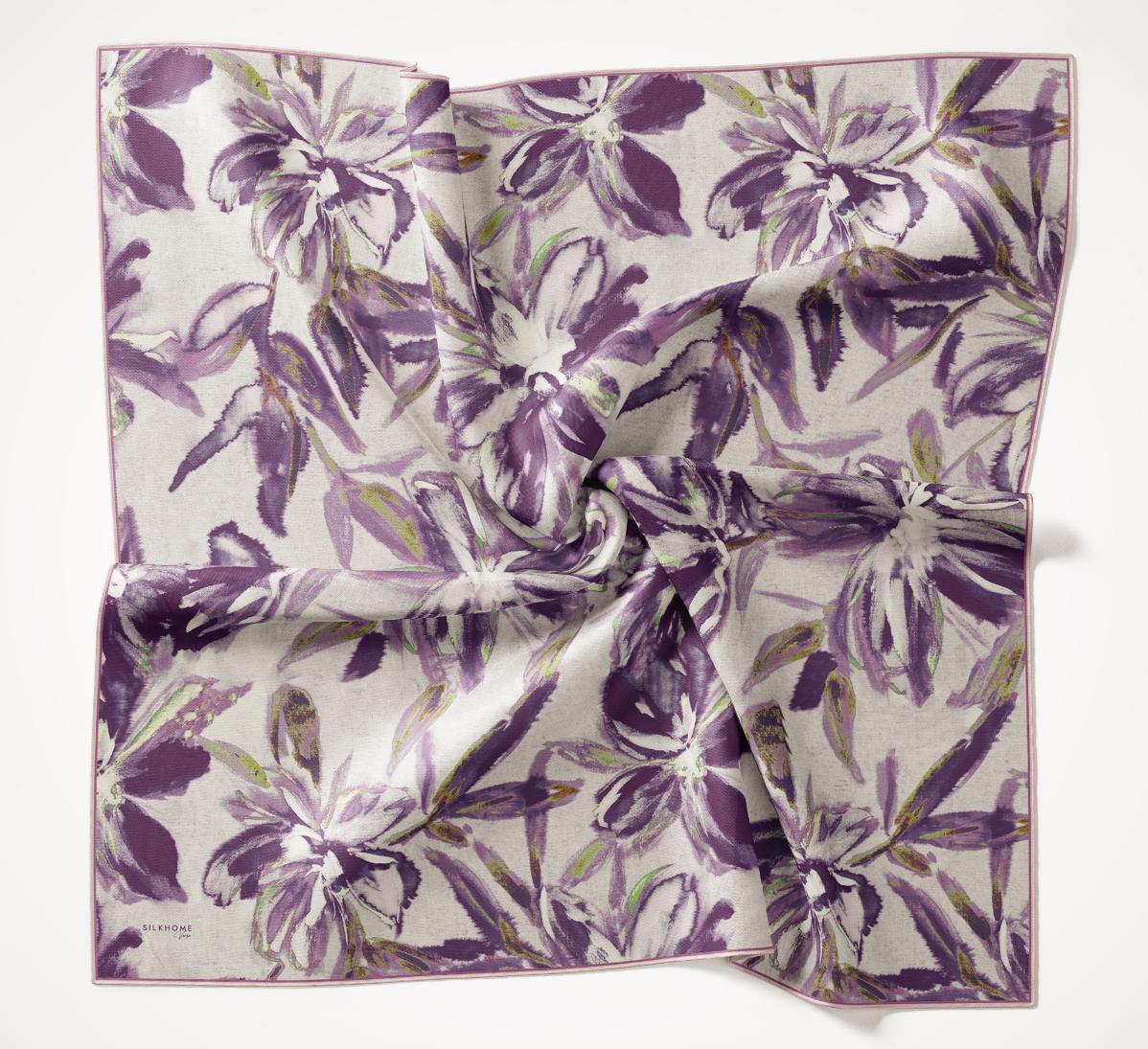 Silk Home Twill Siden Scarf 11513-15