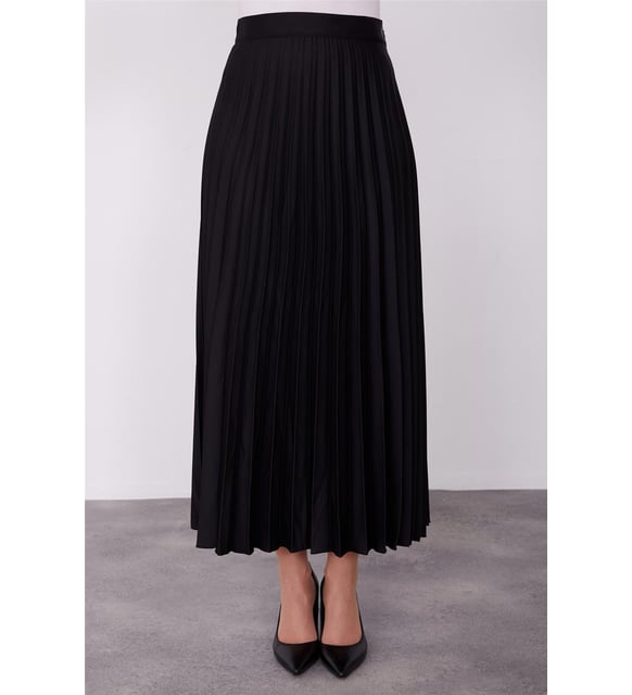 Armine Basic plisserad kjol svart