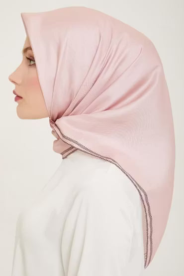 BELLI PURE SILKESCARF ROSE (TWILL)