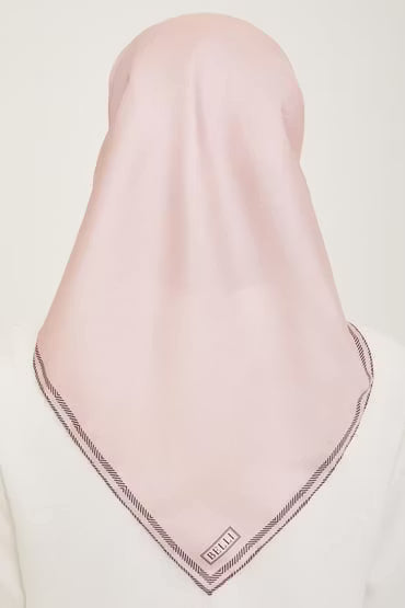 BELLI PURE SILKESCARF ROSE (TWILL)