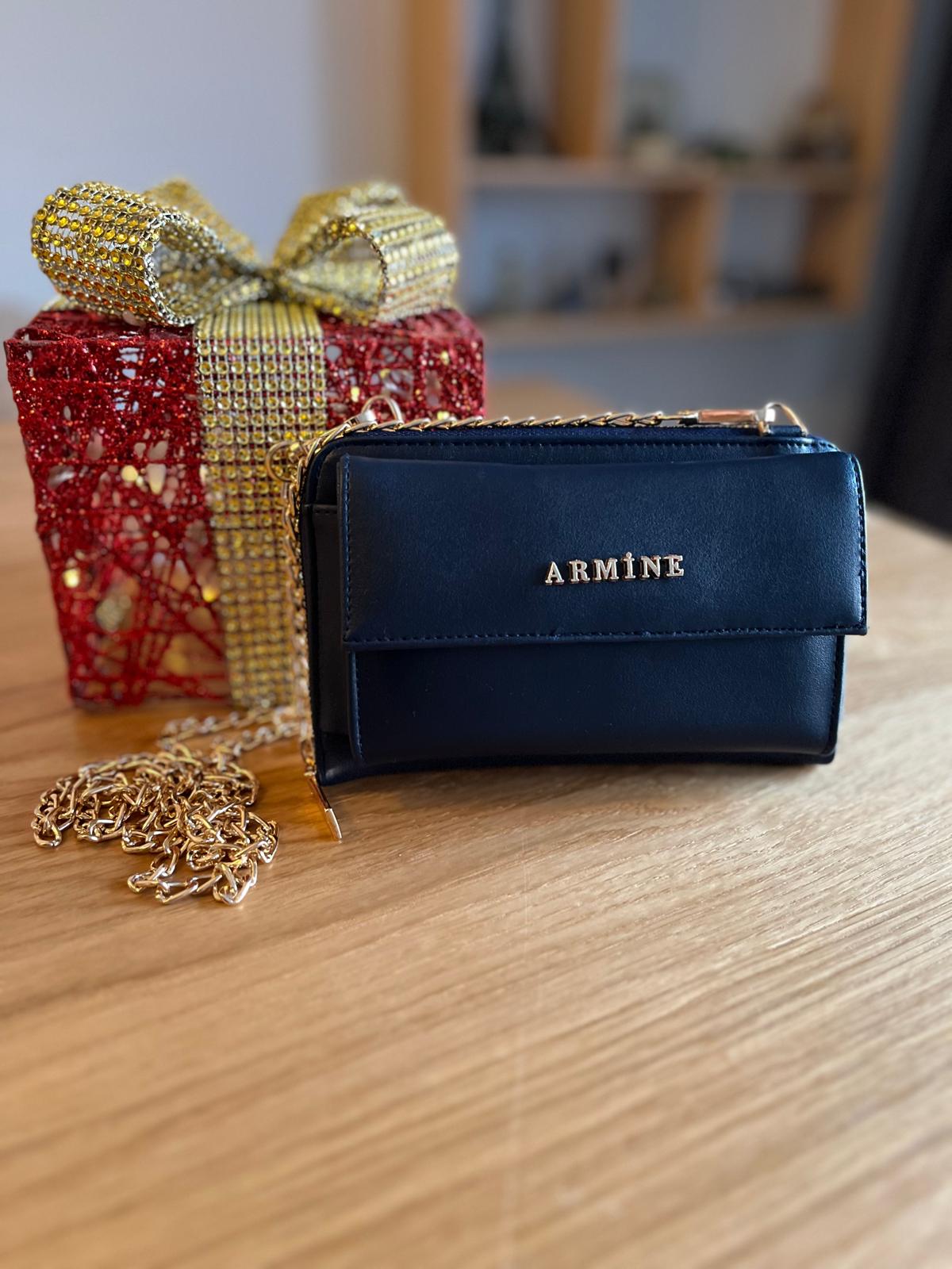 Armine mobiltelefonväskor marinblå