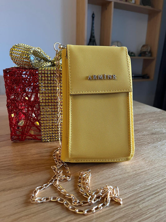 Armine mobiltelefonväskor vertika gul