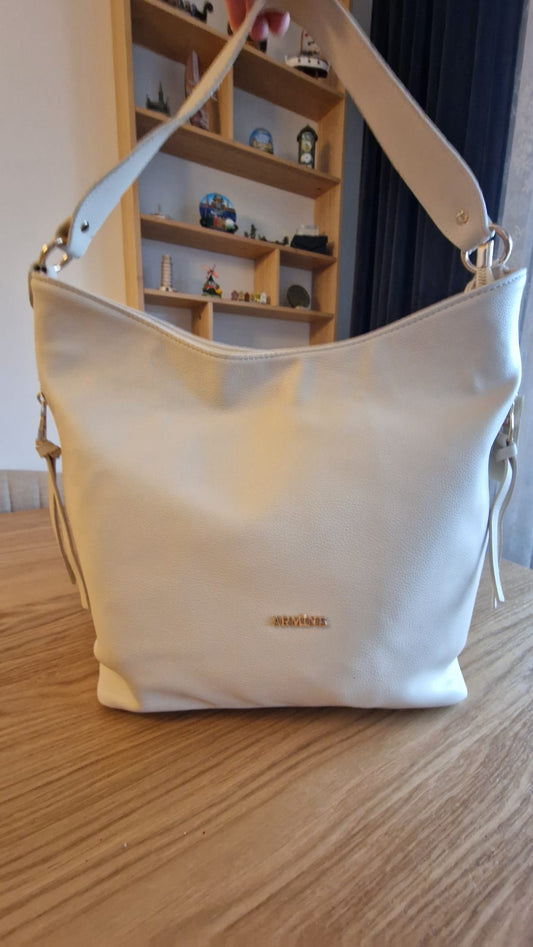 Armine student väska kräm