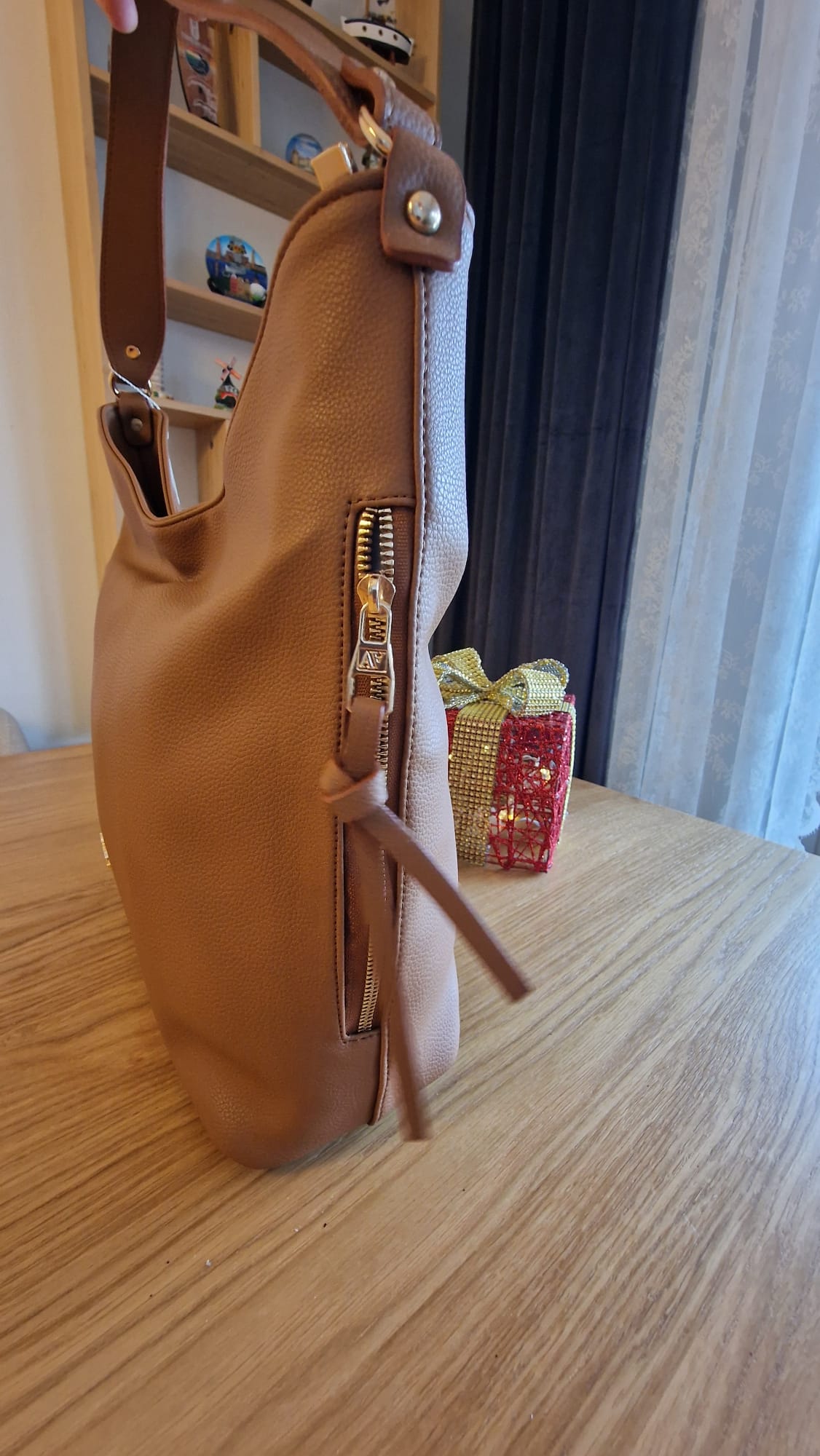 Armine student väska brun