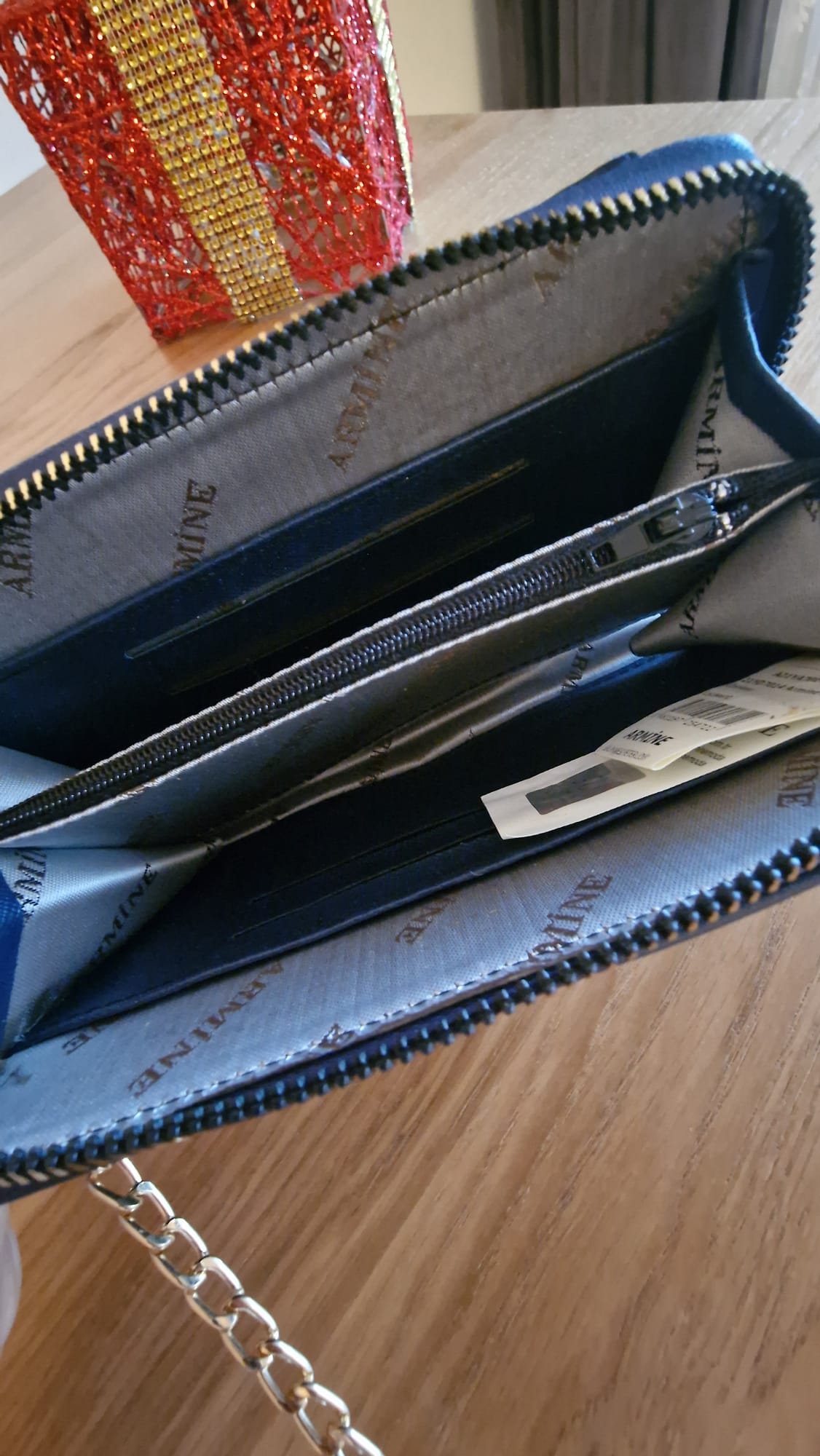 Armine mobiltelefonväskor marinblå