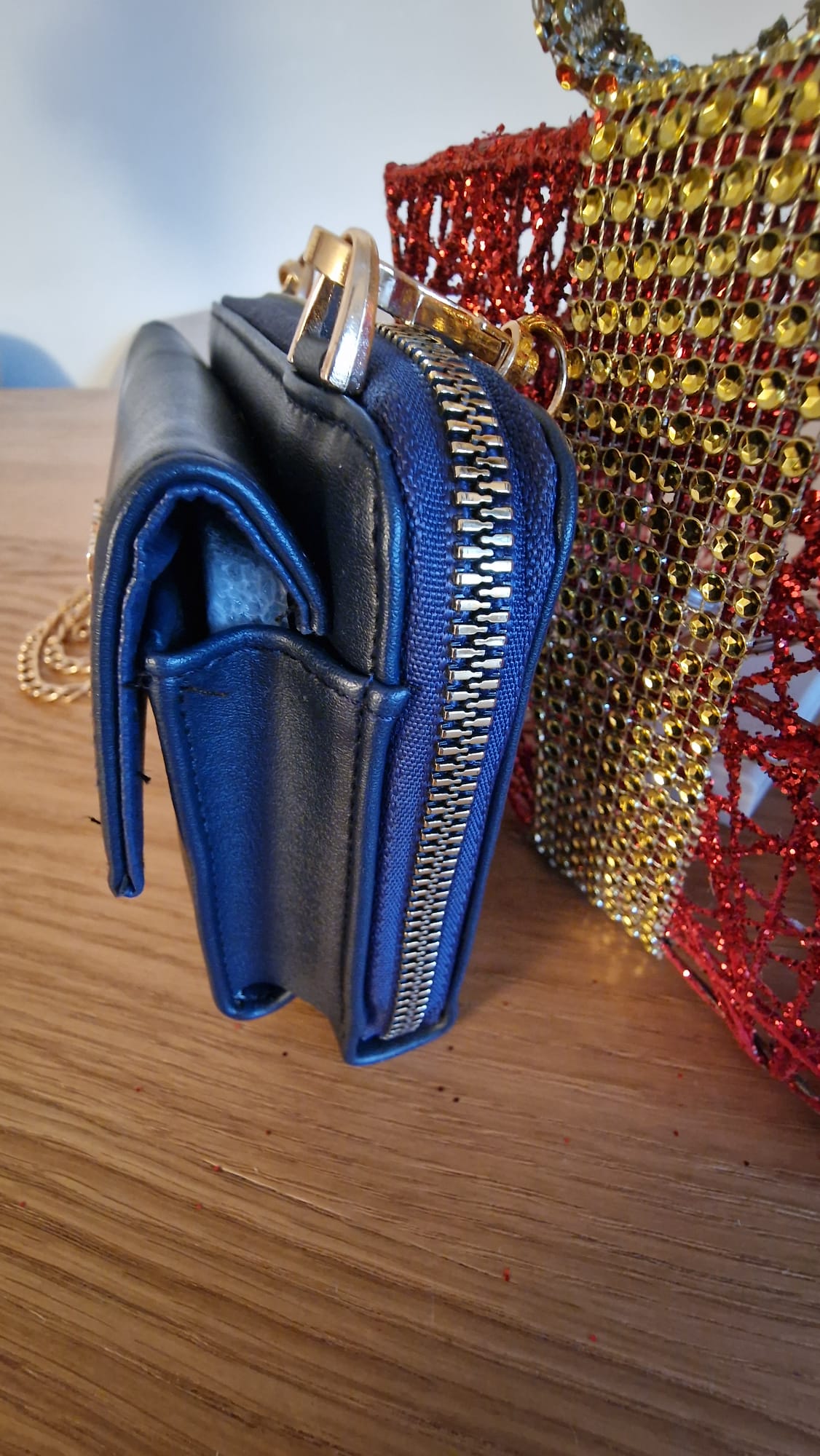 Armine mobiltelefonväskor marinblå