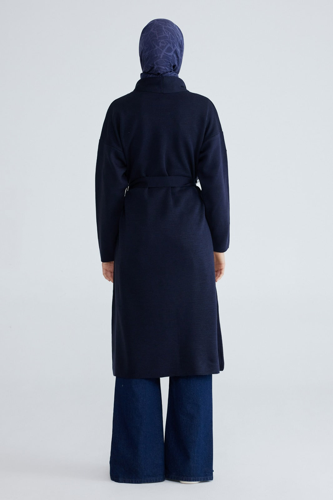 Armine lång kofta/ Brun