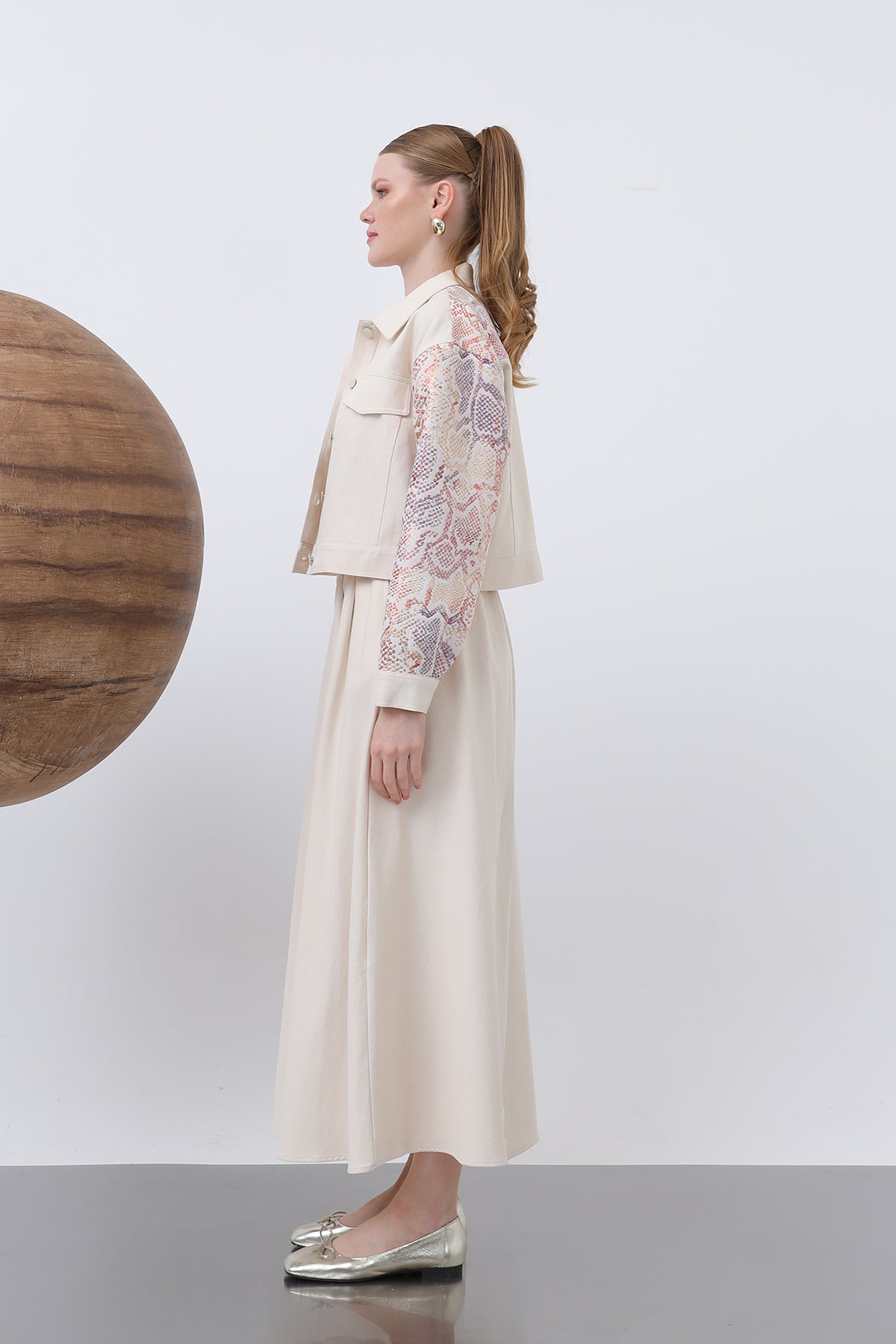 Puane Kjol- Jacka Set