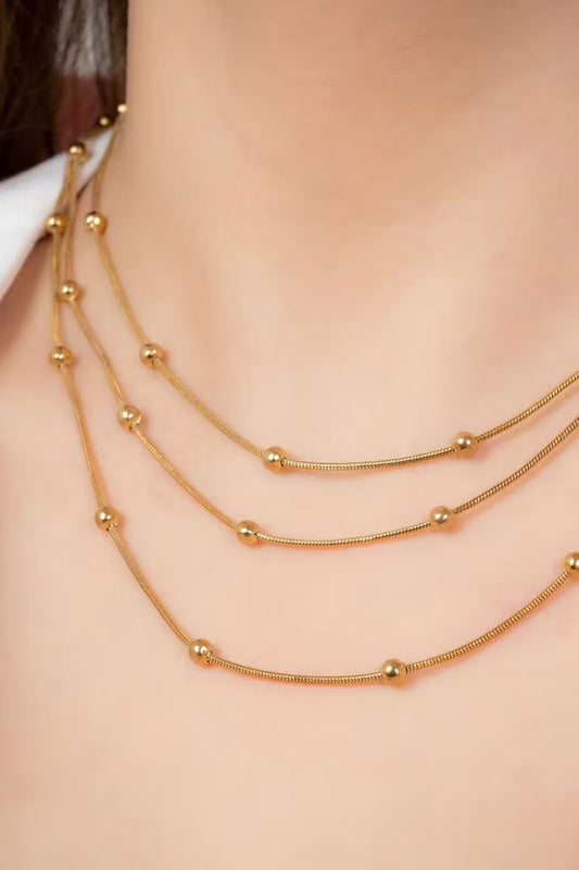 Dorika Halsband i stål