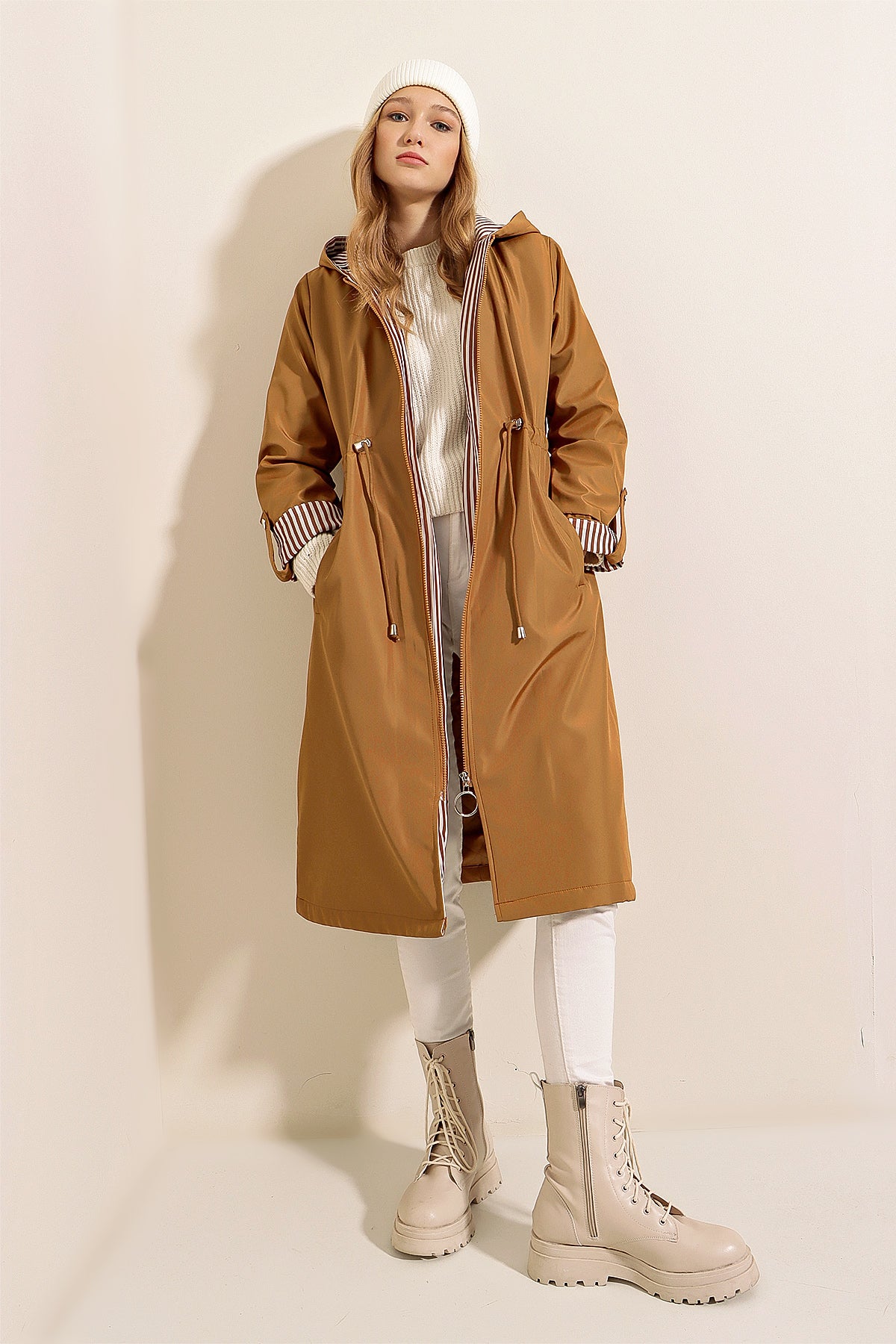 Trenchcoat - Brun