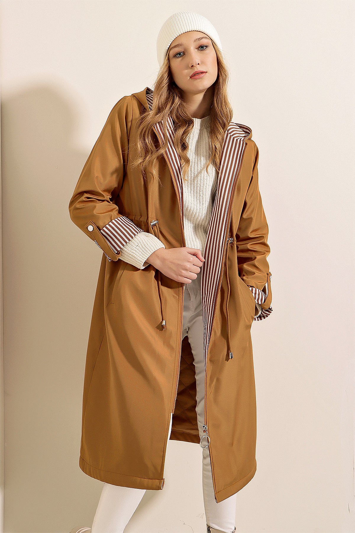 Trenchcoat - Brun
