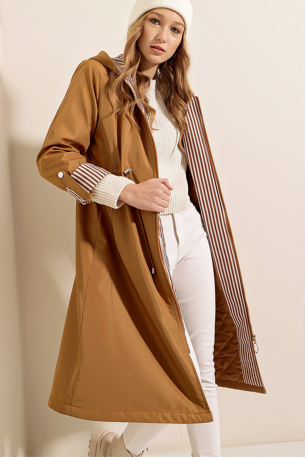 Trenchcoat - Brun