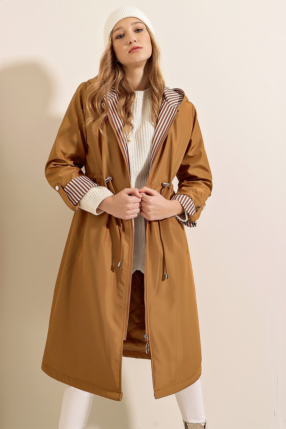 Trenchcoat - Brun