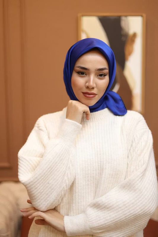 Silk Home Enfärgad Micro Satin Scarf 28013-06