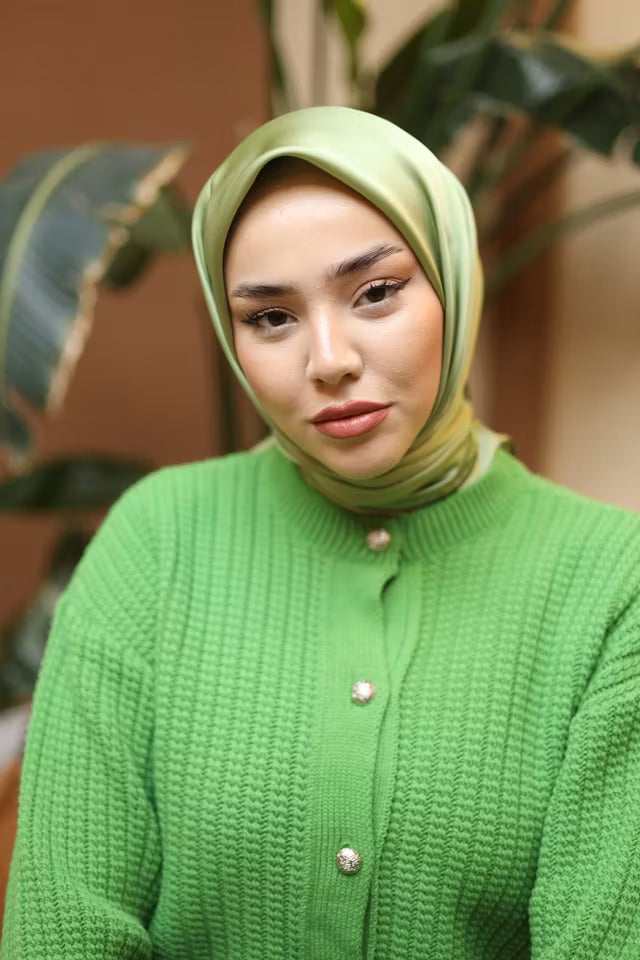 Silk Home Enfärgad Micro Satin Scarf 28013-15