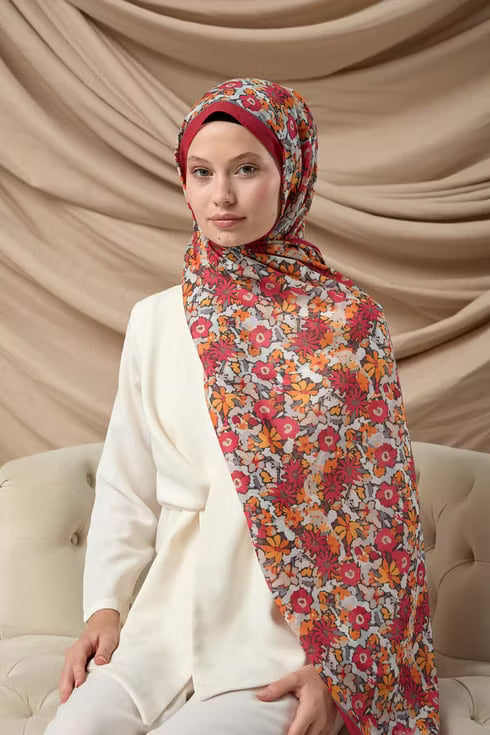 Silk Home Mönstrad Soft Sjal 70021-23