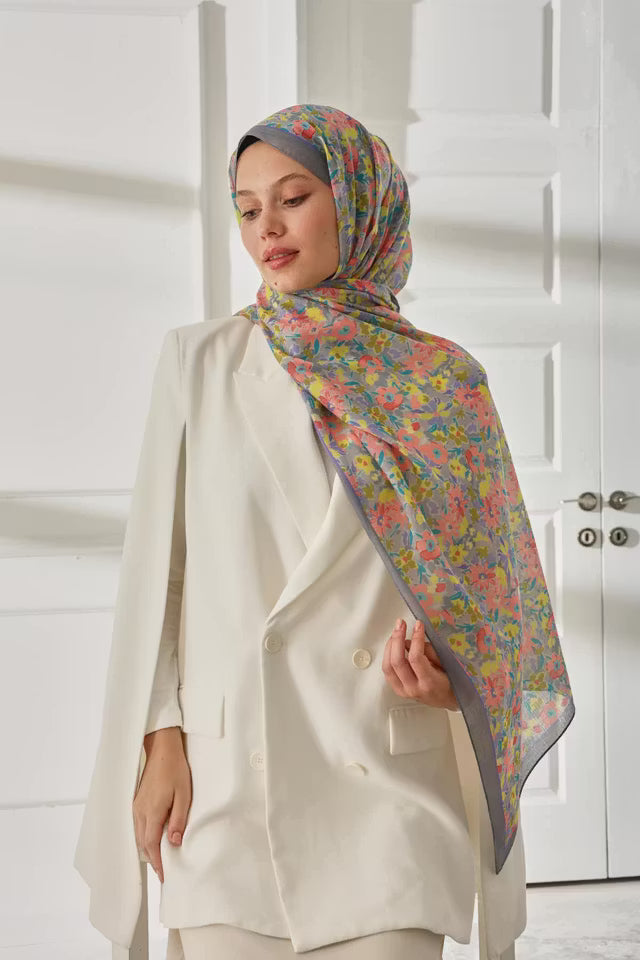Silk Home Mönstrad Soft Sjal 70021-11