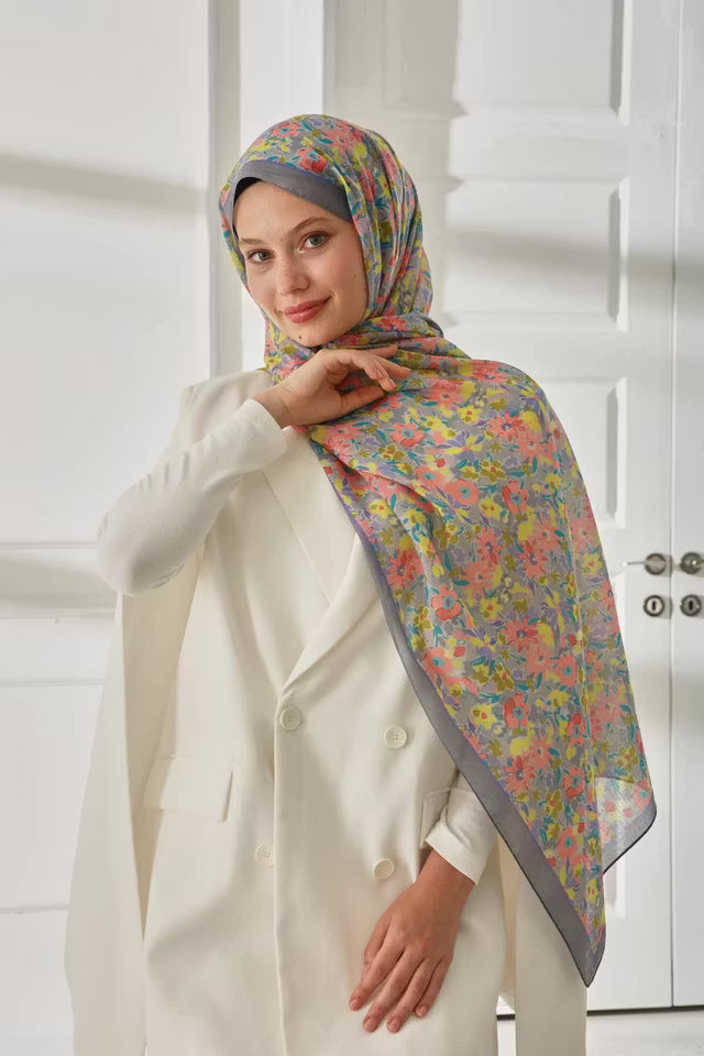 Silk Home Mönstrad Soft Sjal 70021-11