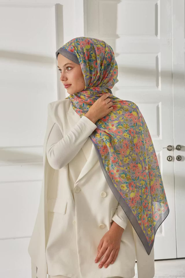 Silk Home Mönstrad Soft Sjal 70021-11