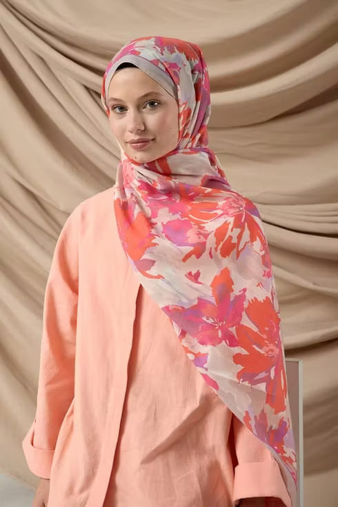 Silk Home Mönstrad Soft Sjal 70023-16