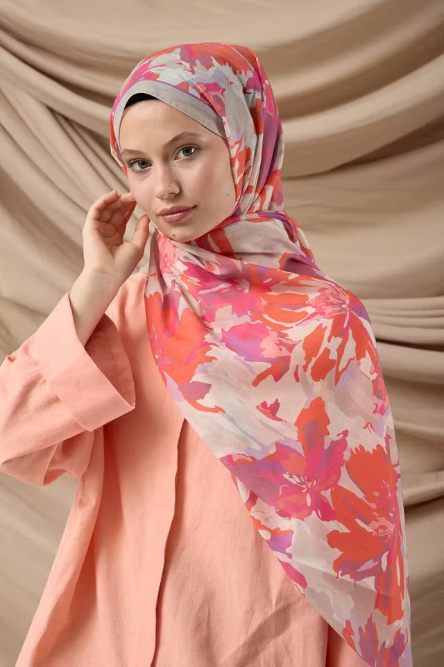 Silk Home Mönstrad Soft Sjal 70023-16