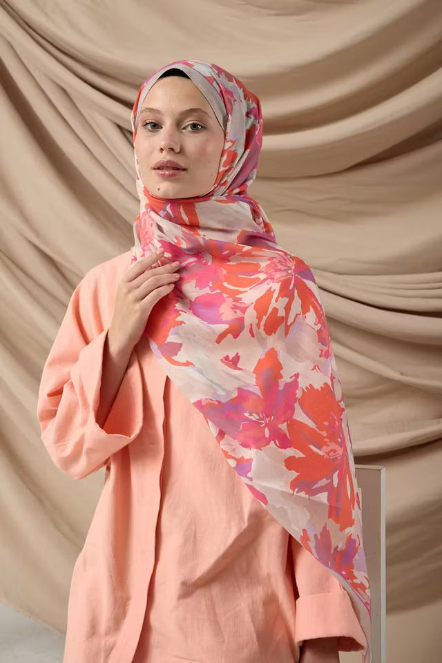 Silk Home Mönstrad Soft Sjal 70023-16