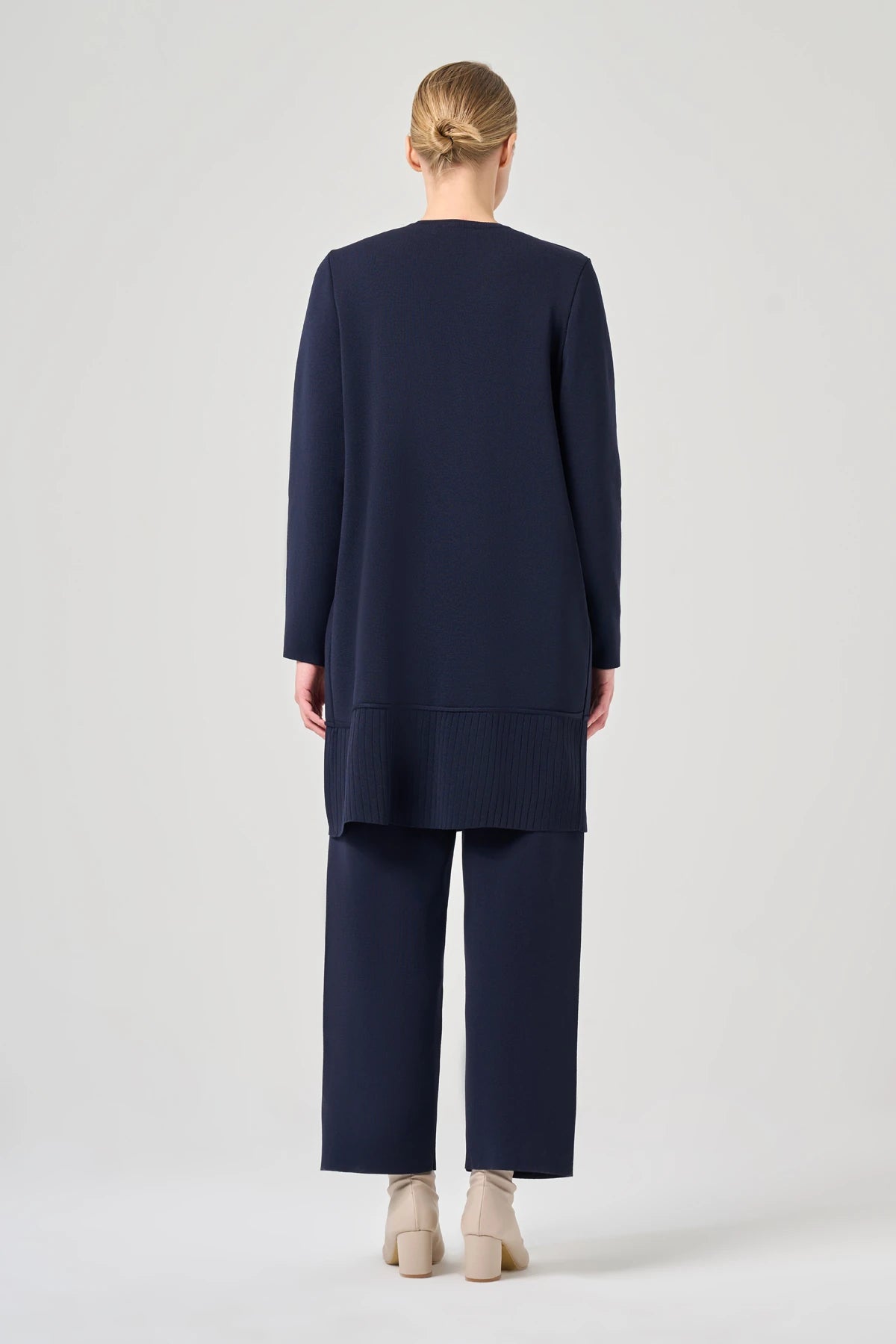 MİSSA Mercerized stålstickad byxdress