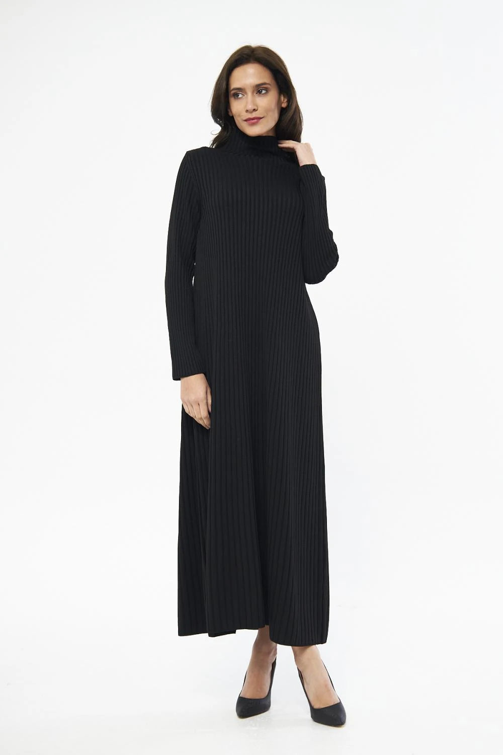 MISSA Stickad merceriserad Roma klänning