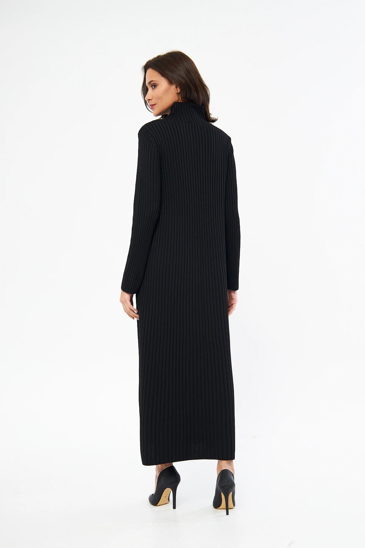 MISSA Stickad merceriserad Roma klänning