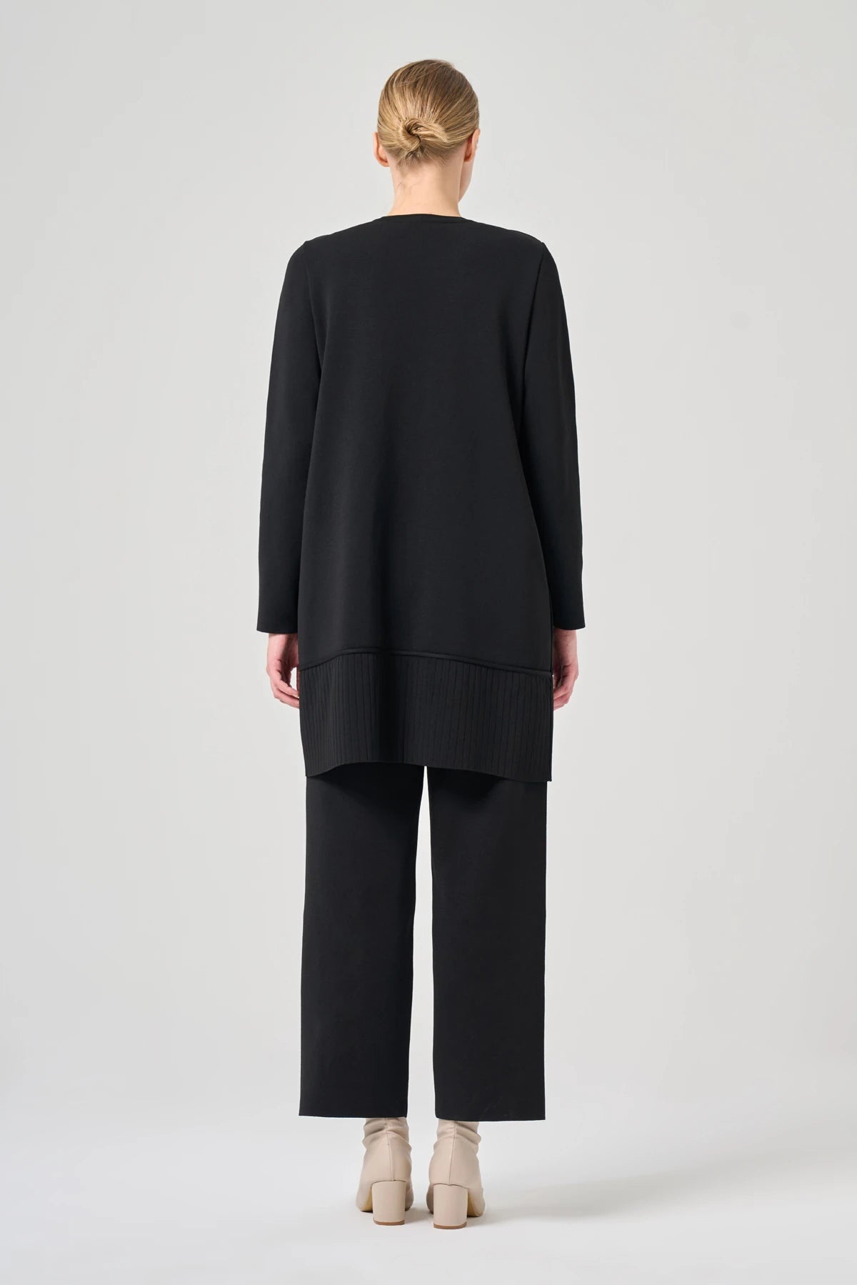 MİSSA Mercerized stålstickad byxdress