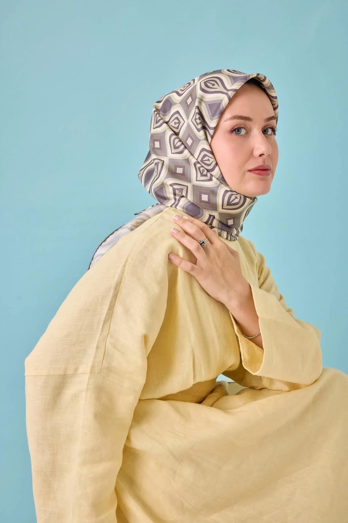Silk Home Twill Siden Scarf  11470-29