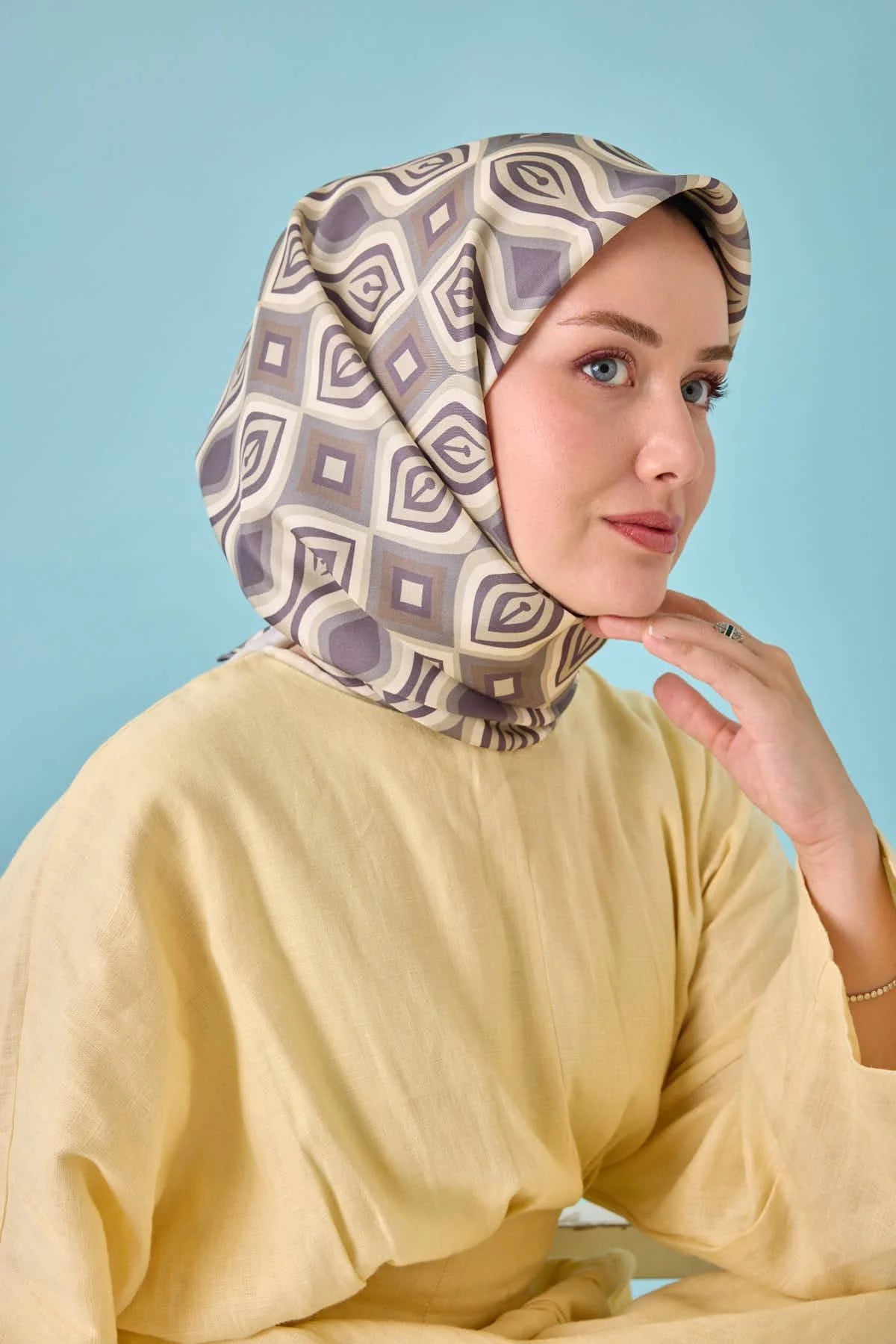 Silk Home Twill Siden Scarf  11470-29