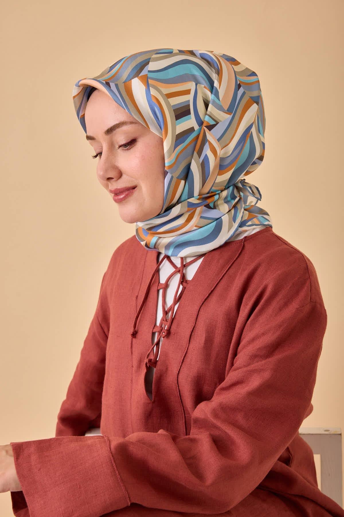 Silk Home Twill Siden Scarf  11471-23