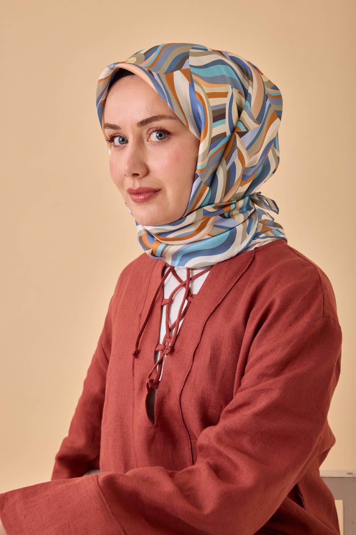 Silk Home Twill Siden Scarf  11471-23