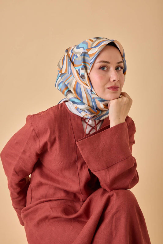 Silk Home Twill Siden Scarf  11471-23