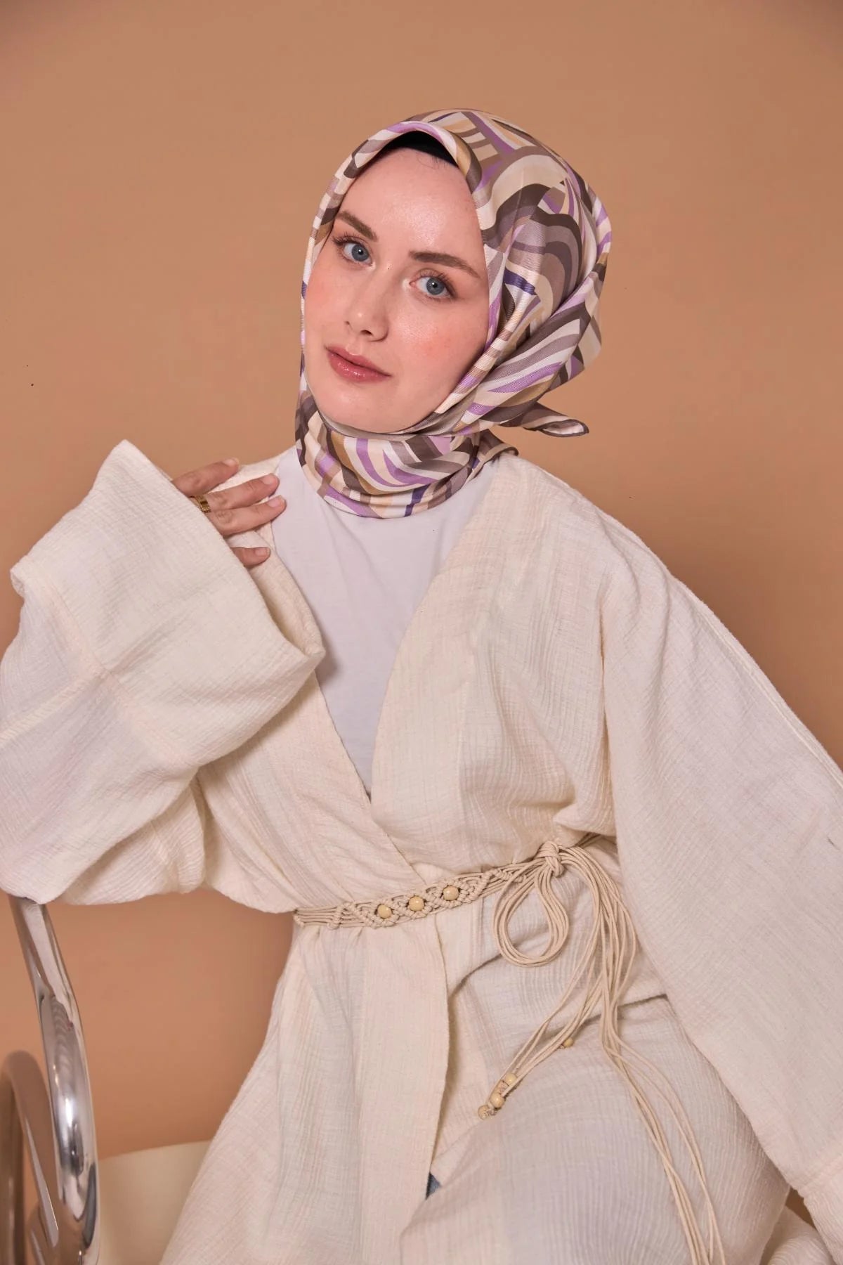 Silk Home Twill Siden Scarf  11471-28