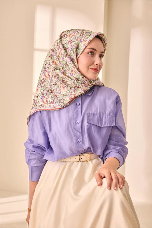 Silk Home Twill İpek Eşarp