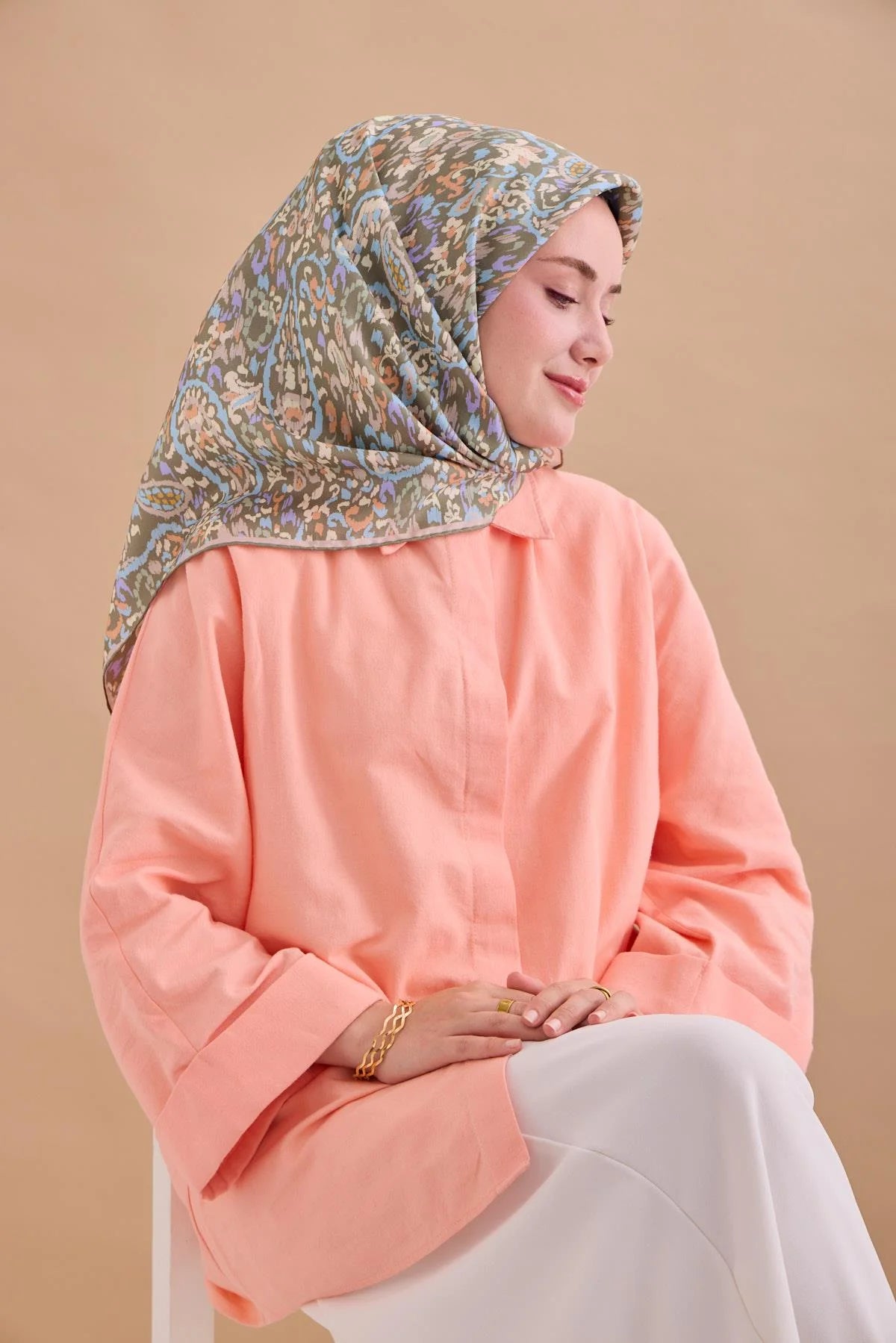 Silk Home Twill İpek Eşarp