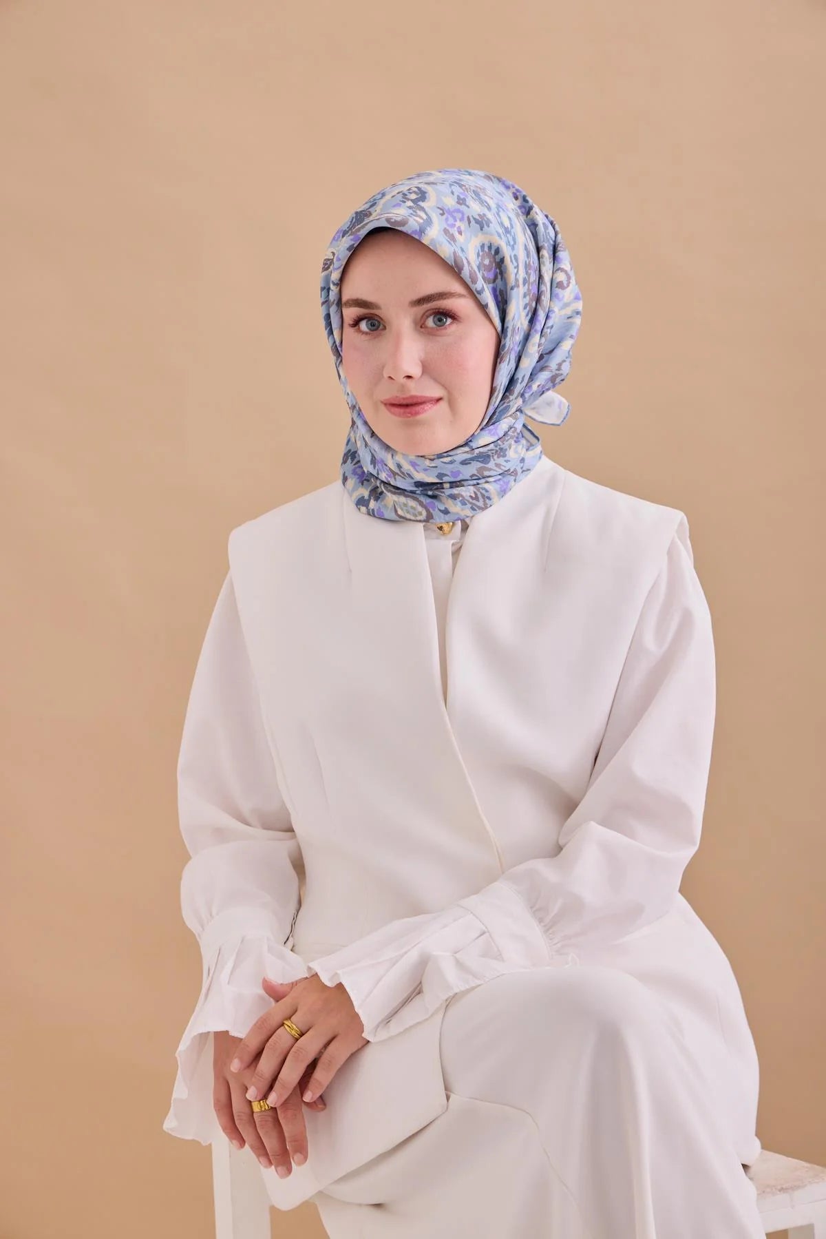 Silk Home Twill Siden Scarf  11478-39