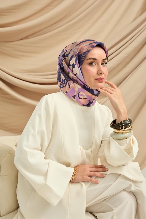 Silk Home Twill Sidenscarf 11483-07