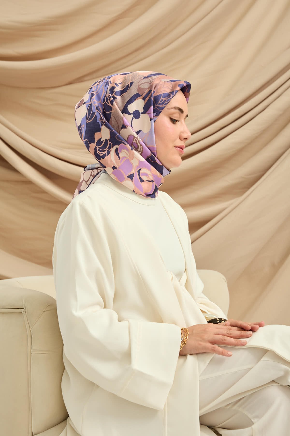 Silk Home Twill Sidenscarf 11483-07