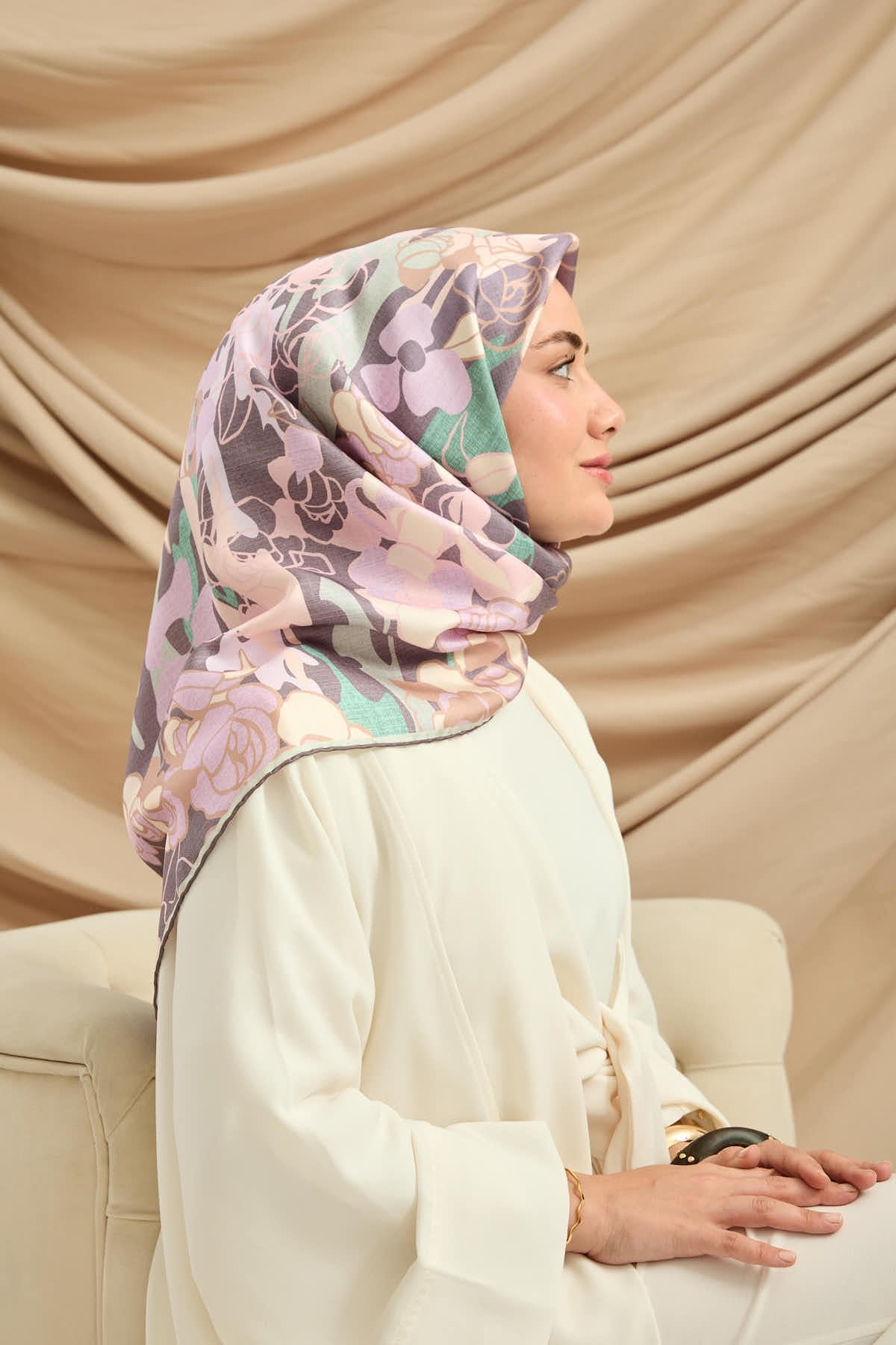 Silk Home Twill Sidenscarf 11483-40