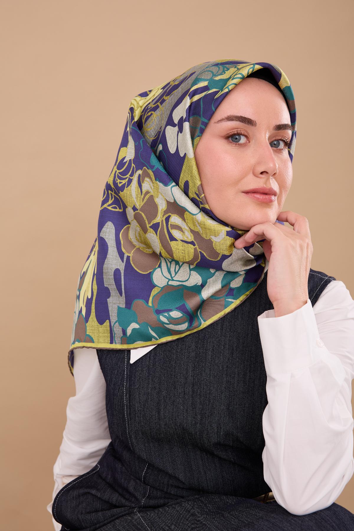 Silk Home Twill Sidenscarf 11483-41