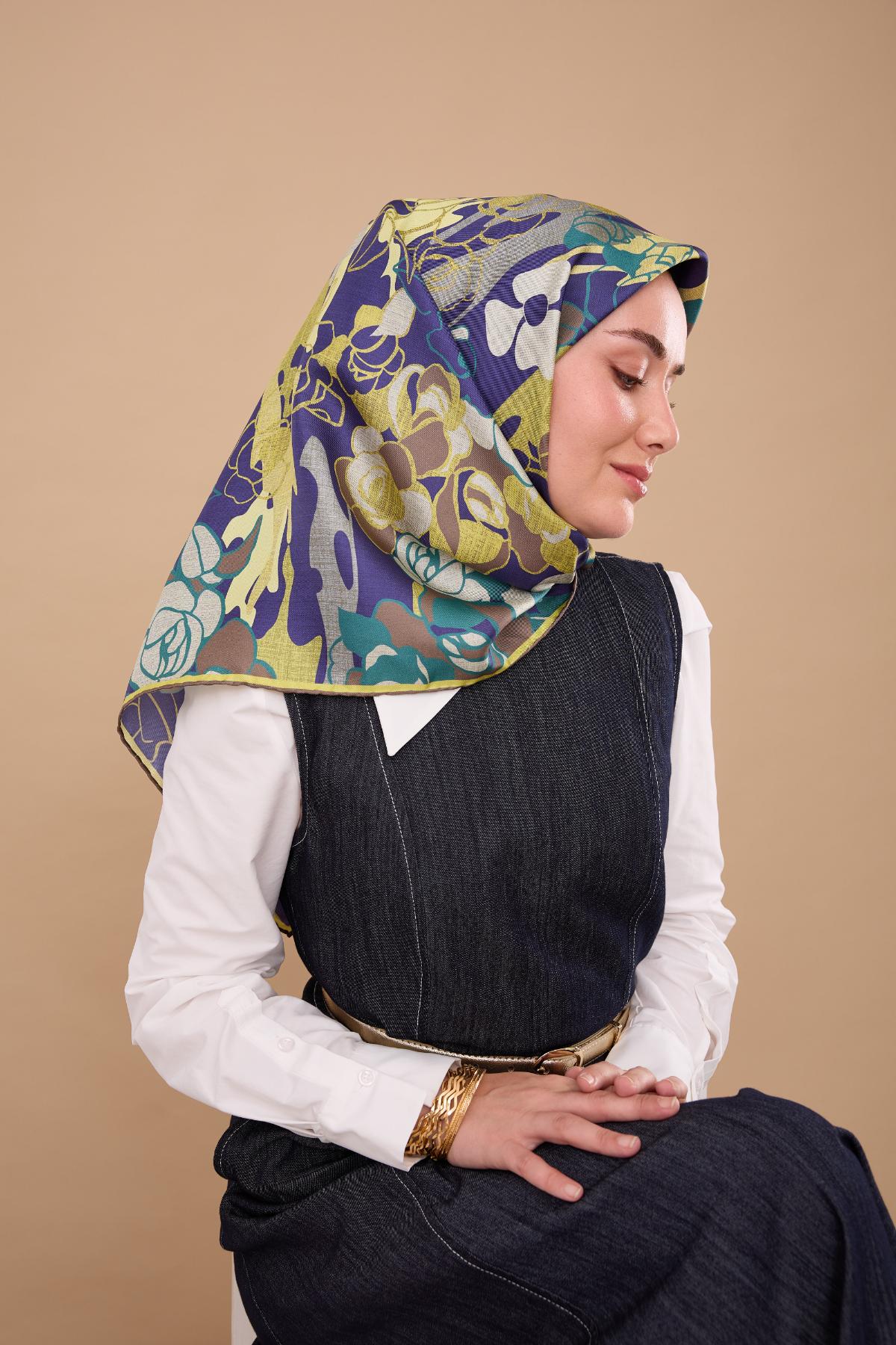 Silk Home Twill Sidenscarf 11483-41