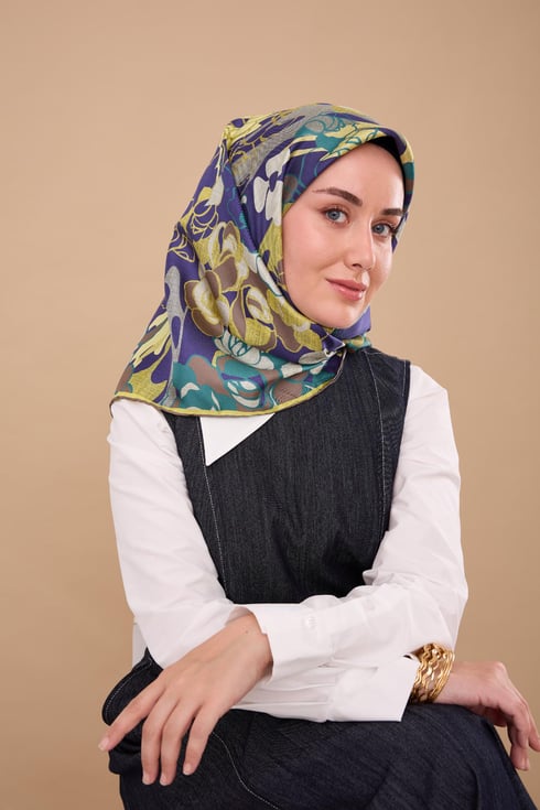 Silk Home Twill Sidenscarf 11483-41